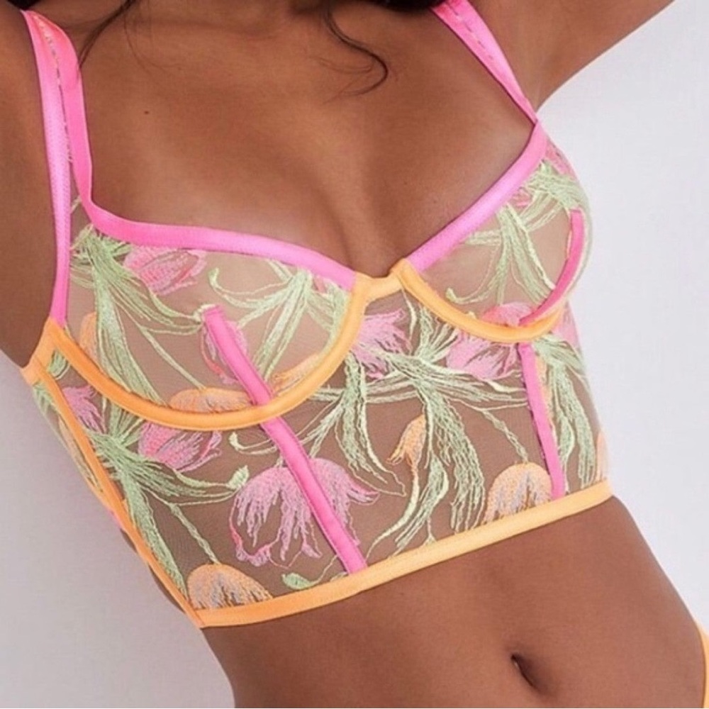 For Love and Lemons Tulip Bustier XS